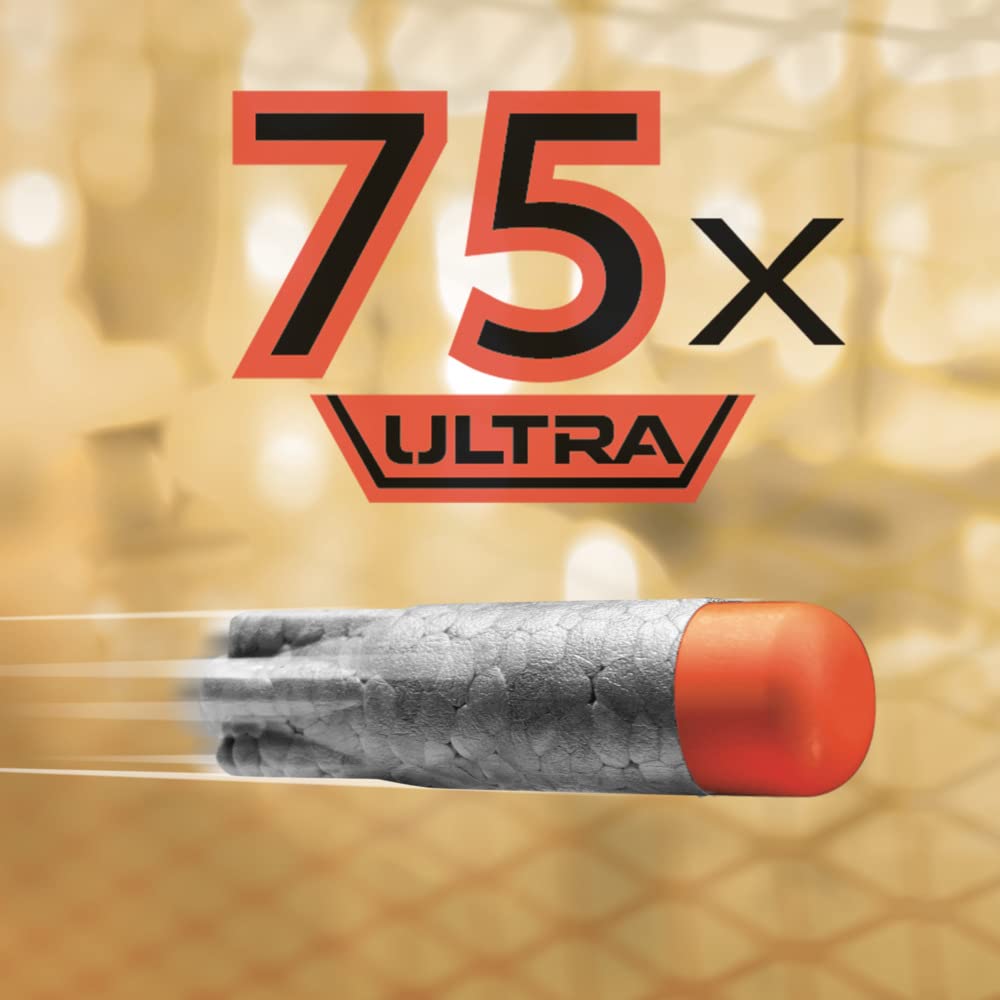 Nerf Ultra packaging shows recyclable design for easy, waste-free opening.