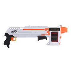 Nerf Ultra Three blaster with onboard storage for quick reloads.