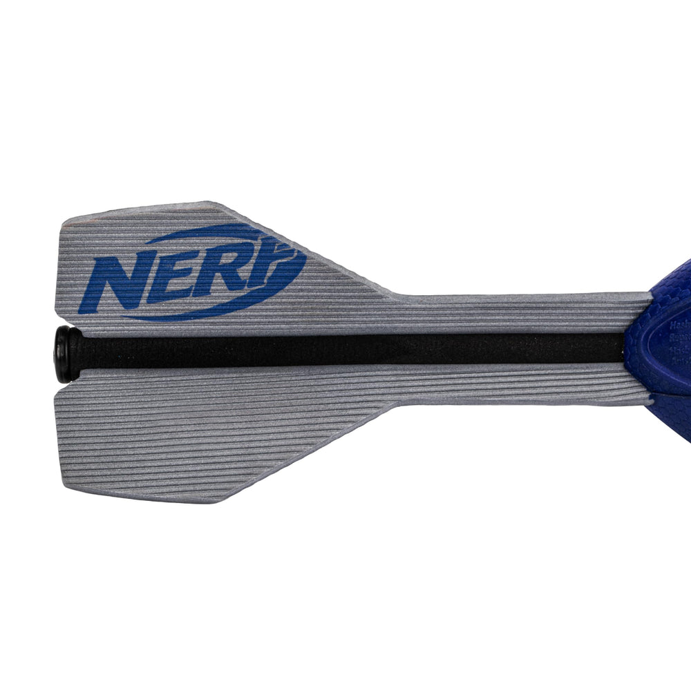 Nerf Vortex Aero Howler foam football blue color stands out in play