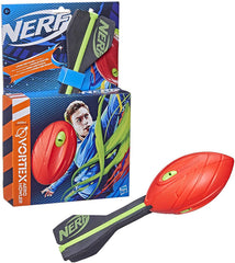 Nerf Vortex Aero Howler throw in action for distance play