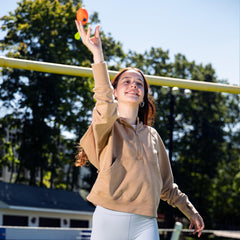 NERF Vortex Mini Aero Howler foam ball designed for both indoors and outdoors