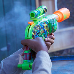 NERF Zombie Driller removable-scope for focused aiming during pretend battles