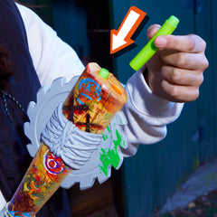 Nerf Zombie Strikeout bat-inspired design for themed backyard battles.