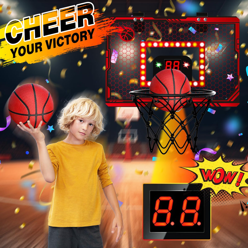 NESAPTO door hoop with sturdy steel rim supports durable dunk sessions.