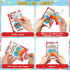 NEUBSAW game keychains are non-toxic and durable, making them classroom-safe accessories.