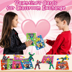 NEUBSAW valentines gift-pack includes cards and gift bags.