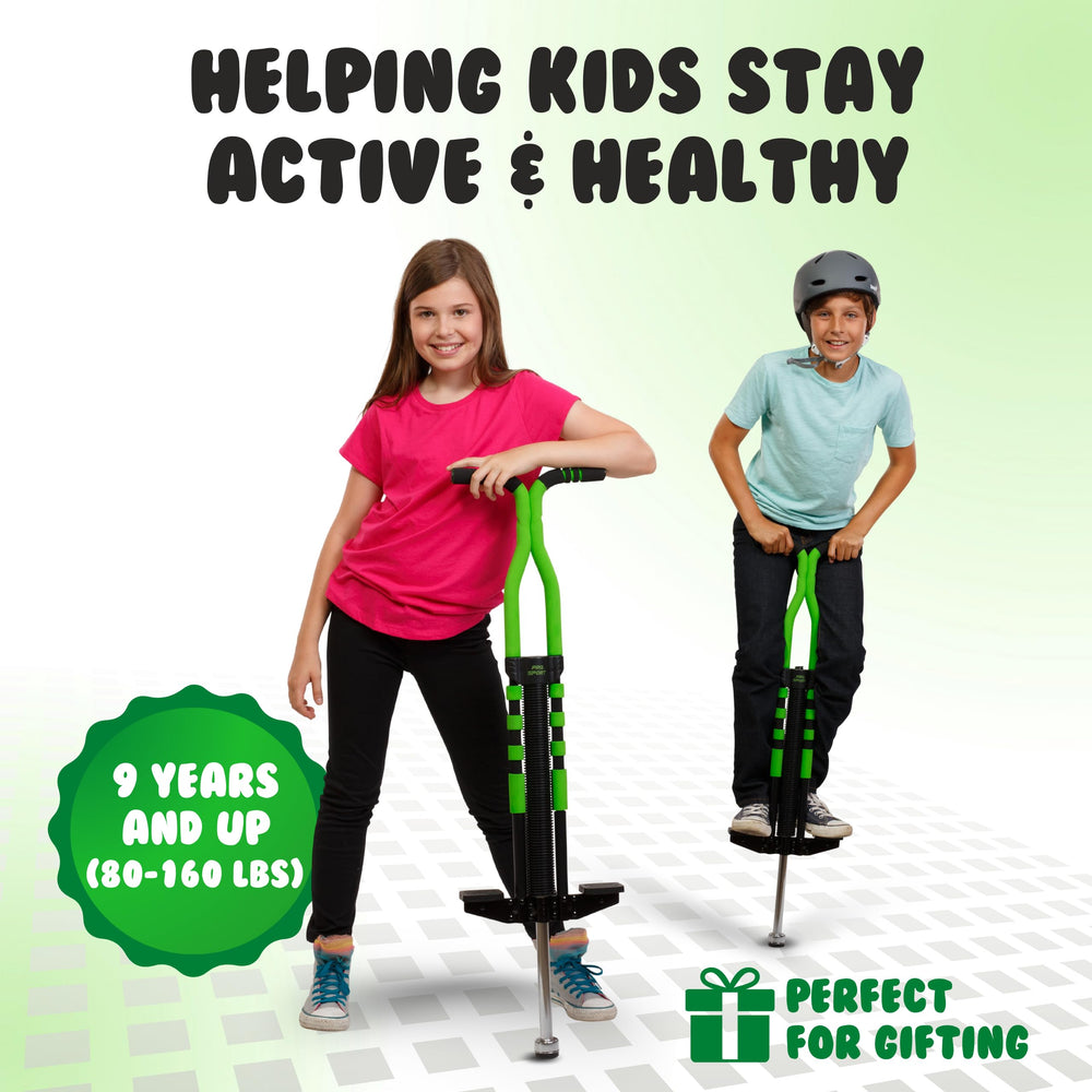 New Bounce Pogo Stick kids enjoying backyard sessions, with hours of wholesome fun.