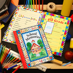 New Seasons Deluxe keepsake album pages with colorful illustrations invite preschool memory storytelling.