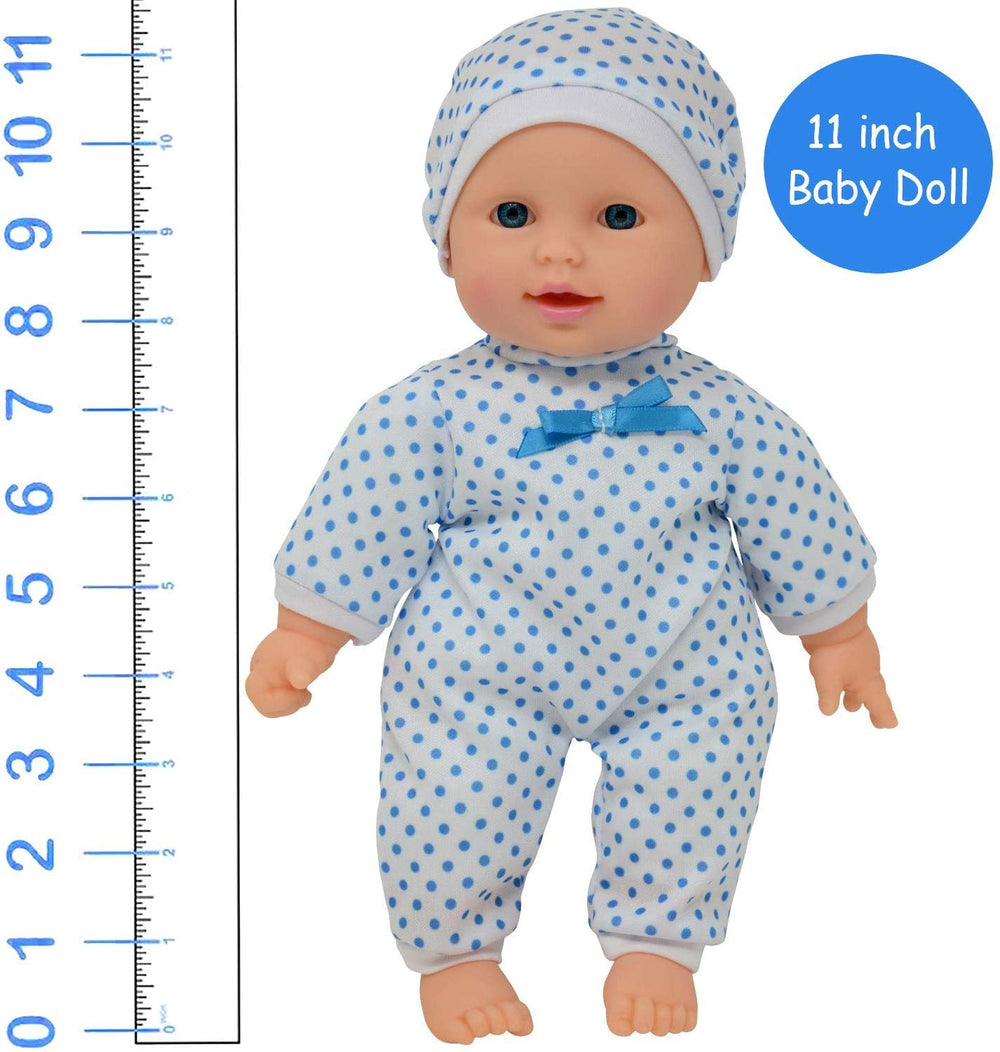 Gift box presentation from The New York Doll Collection doll for birthdays or holidays.