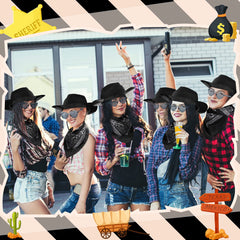 Newcotte party set display arrangement ideal for photo booths