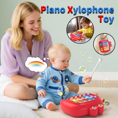 Newcrave pull-string infant toy encourages grasping and cause-and-effect learning