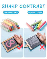 NewFamily Chalk vibrant colors close-up for lively drawings