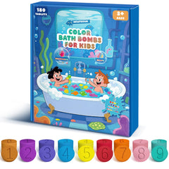 NEWFEIFAN color-tablets for bath art spark creativity and color exploration.