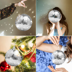 Newmemo disco ball party prop for DIY decor, chimes, and photography.