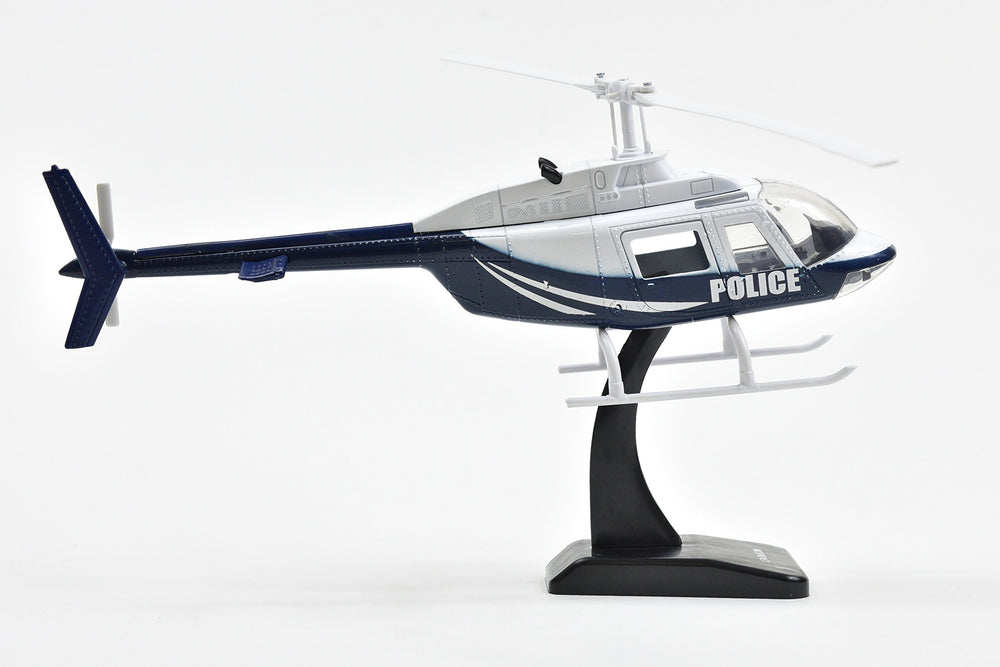 NewRay Bell 206 display stand ready for secure showcasing.