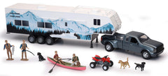 NewRay die-cast pick-up truck with durable construction for imaginative play.