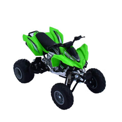 NewRay KFX450R 1:12 ATV closeup reveals realistic textures and finish.