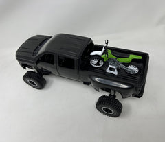 New-Ray X-Treme Adventure working suspension adds realistic movement.