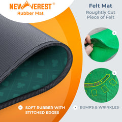 Gift-ready Newverest Blackjack Mat in premium packaging