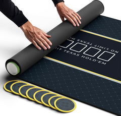 Newverest poker table top fits 6ft tables for a clean playing surface
