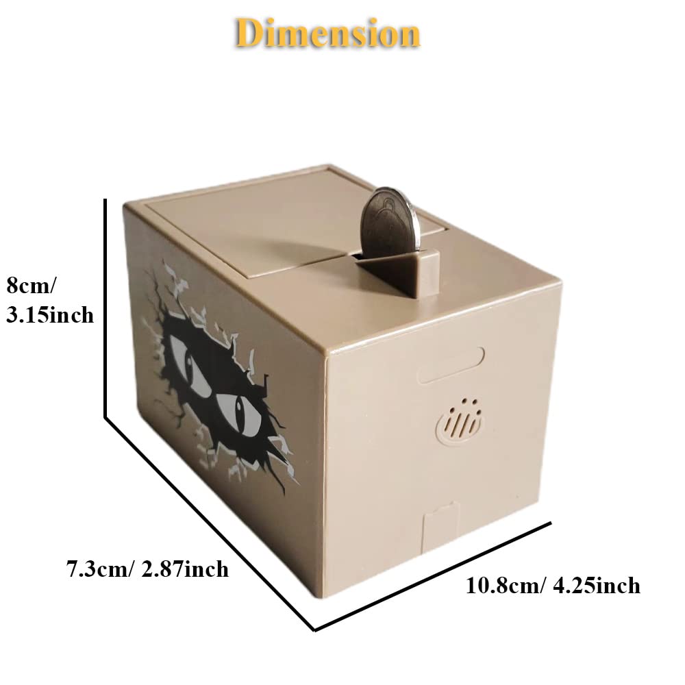 NEXTAKE Ghost Hand Piggy Bank on-table display fits any workspace