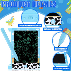 Nezyo kids drawing board with stylus and varied stroke control for creativity.