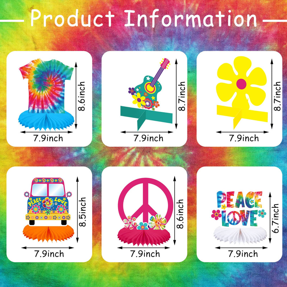 Nezyo peace sign cutout adds peaceful 70s vibe to hippie-themed celebrations