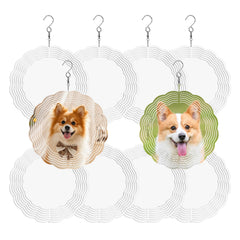 Ngdiluxury 8-inch sublimation wind spinner blank for DIY crafts