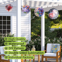 Ngdiluxury aluminum wind spinner blank with durable weather resistance