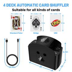 Ni-SHEN low-noise motor in action delivers quieter card shuffles during play