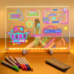 Niaoyun LED note board colors glow for vibrant messages and art.