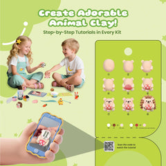 Nicella step-by-step tutorials guide young artists through projects.