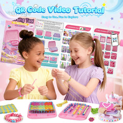 Nicella video tutorial QR guide enabling quick mastery of weaving techniques