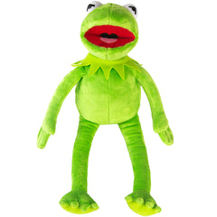 NICERINC Kermit The Frog Plush with movable mouth for imaginative play.