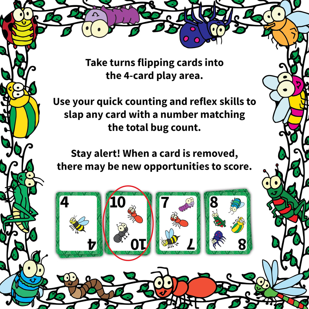 Niche Nation Games Bug Bash travel-ready design fits bags for quick play anywhere.