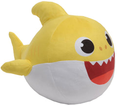 Nickelodeon Baby Shark pillow front view with soft plush for bedtime cuddles