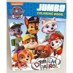 Nickelodeon Paw Patrol coloring book interiors with Chase and Marshall