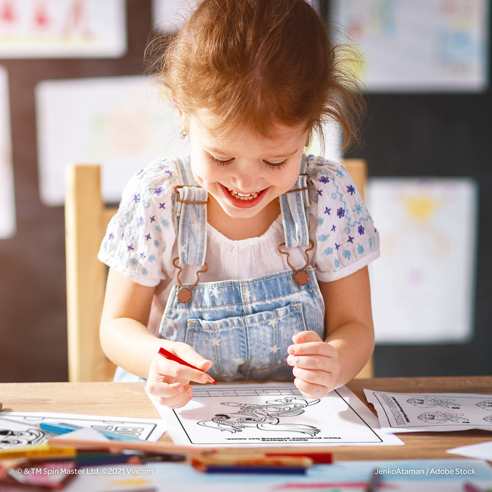 Nickelodeon PAW Patrol stickers provide extra motivation and decor.