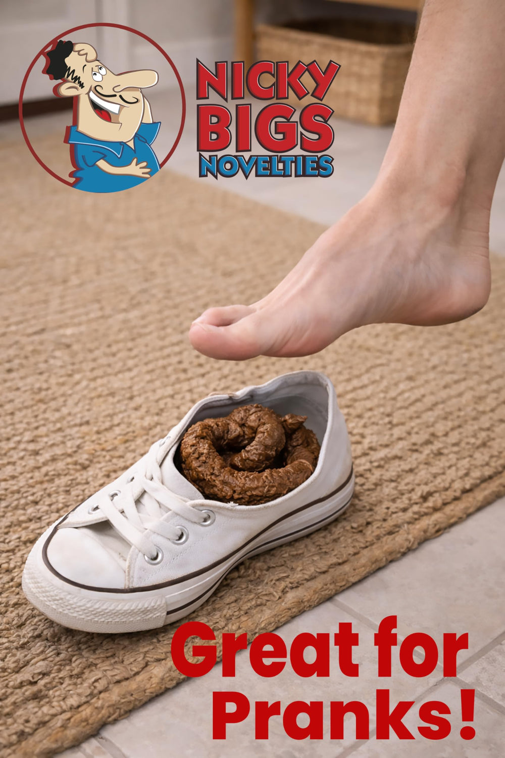 Nicky Bigs Novelties April Fools poop prop for playful tricks
