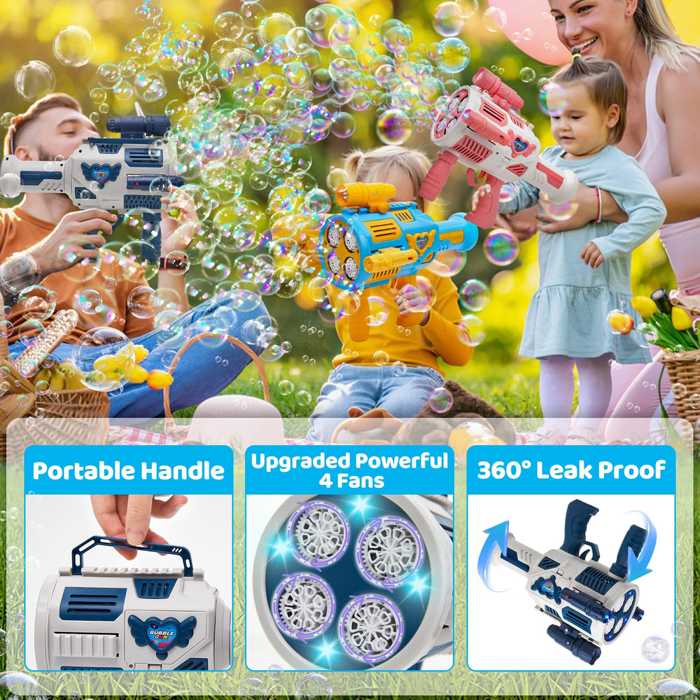 Nicojoy bubble gun gift-ready packaging for a charming present