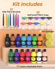 Nicpro 14-color set makes a thoughtful gift for birthdays and classroom activities.
