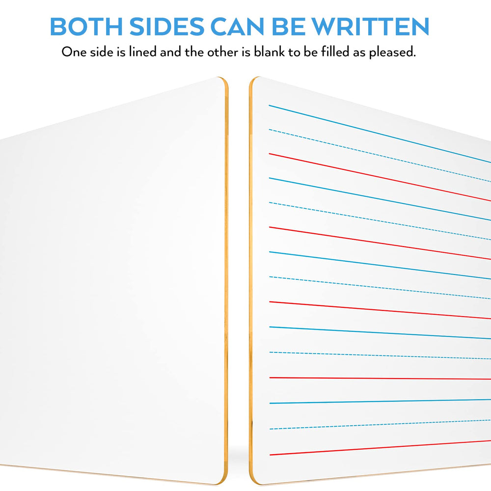 Nicpro double-sided lapboard layout maximizing writing and drawing space.