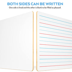 Nicpro double-sided lapboard layout maximizing writing and drawing space.