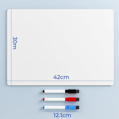 Nicpro lapboard 12x16 inch size for portable classroom note-taking.