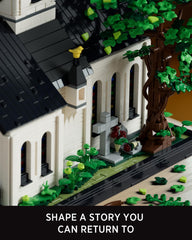 Nifeliz Church Building Set tiny Bible adds meaningful detail for collectors and dioramas.
