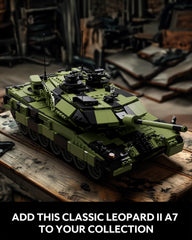 Nifeliz Leopard II A7 tank interior detail shows opening panels for realism