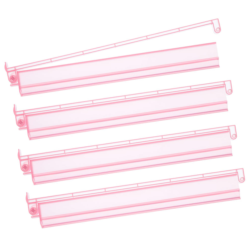 Niflirt Mahjong racks with pushers in clear acrylic organize tiles during game night