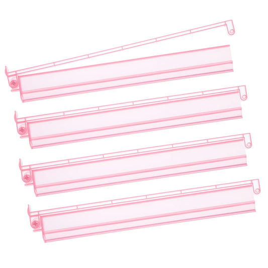 Niflirt Mahjong racks with pushers in clear acrylic organize tiles during game night