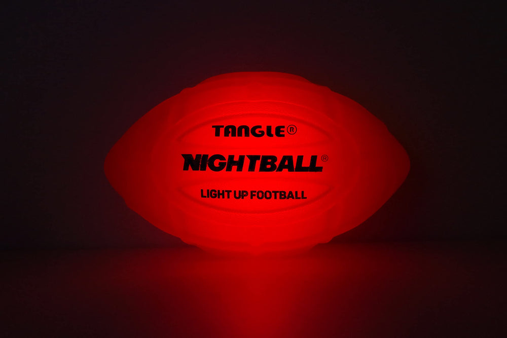 Nightball glow-ready football for quick setup outdoors.