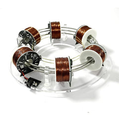 NIKOLATOY NikolaToy coil accelerator front view highlights durable build for demos.